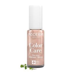 PODERM Swiss-Made Antifungal Nail Polish – Bright Gold | Breathable Treatment with Tea Tree, Silicon & Biotin | Strengthens, Repairs & Conceals Yellow, Brittle & Damaged Nails | Podiatrist-Developed