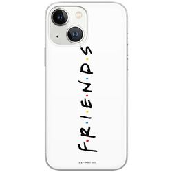 ERT GROUP mobiltelefonfodral för Iphone 13 MINI originalt och officiellt licensierat Friends mönster Friends 003 Vit optimalt anpassad till formen på mobiltelefonen, fodral tillverkad av TPU-plast