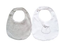 MI CASA Set 2 Bib Recycled Grey