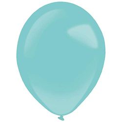 Amscan 9905379 50 latex ballonnen Fashion, blauw