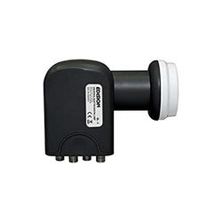 Edision QL-4 Quattro LNB-adapter för multiswitch drift (0,1 dB, för multiswitch, HD, 3D, väderskydd)