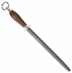 F.Dick Dark Nitro Sharpening Steel Oval - 30cm, Oak