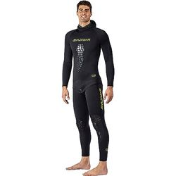 SALVIMAR Wet Drop Cell, Muta Uomo, Nero, 3.5 mm-XXL/56