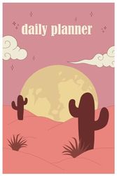 daily planner: Plan your day well with 110 Lined, Wide-Ruled Pages 6 x 9 in.