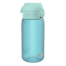 ION8 Vattenflaska För Barn, 350 ml/12 oz, Läcksäker, Lätt att Öppna, Säkert Lås, Diskmaskinssäker, BPA-fri, Bärhandtag, Enkel att Rengöra, Luktfri, Koldioxidneutral, Sonic Blue