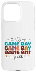 Game Day Big Game Energy for Football Lovers Custodia per iPhone 15 Pro Max