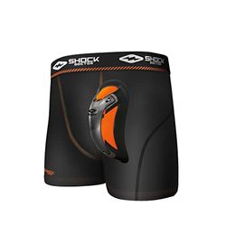 Shock Doctor Ultra PRO Boxer Comp - Pantaloncini con Coppa Ultra Nera, M/S