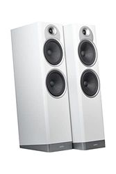 Jamo S7-27F Paar Floor Speakers Grey Cloud paar vloerluidsprekers met 17 cm Woofer, grijs