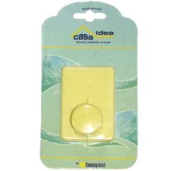 Basaplast BAS056 - Perchero de pared de PVC, color amarillo