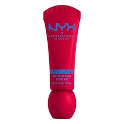 NYX Professional Makeup Smushy Matte Lip Balm Tonalità Sassy Stuff (Rosa Sandia), 8 ml - Balsamo labbra effetto inchiostro coreano con texture cremosa ed effetto blurry, idratazione duratura