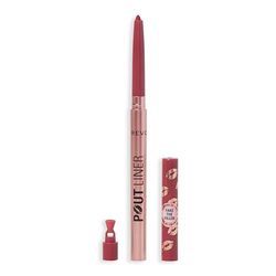 Revolution Beauty, Crayon Repulpant Pout Bomb, Longue Tenue, Forme & Hydrate avec Acide Hyaluronique & Vitamine E, Végan & Sans Cruauté, Pêche Melba