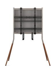 SOPORTE TV STAND FALCON 32'' A 70'' nuez y metal