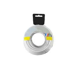 10 meter afgeschermde aluminium coaxiale kabelspoel, ideaal voor veilige verbindingen, hoge kwaliteit, storingsbestendig, perfect voor elektrische en audioprojecten.