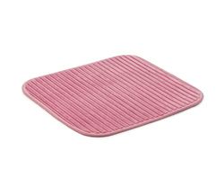 Gözze - Non-Slip Soft Bath Mat, 100% Polyester, 50 x 45 cm - Dusty Pink
