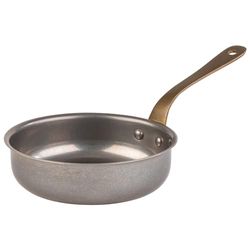 APS 40783 Pentola/casseruola "SNACKHOLDER", acciaio inox, Ø 14 cm, altezza 4 cm, 0,4 litri, aspetto acciaio inox antico