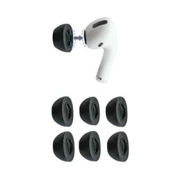 OMPLY - Almohadillas de Espuma 2.0 para Auriculares cómodos con cancelación de Ruido Que Hacen Clic y se Mantienen en su Lugar (Mediano, 3 Pares)