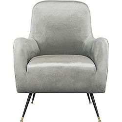 Safavieh Raquel Accent Fauteuil, EAF6269A, Gris Clair, 74 X 71 X 91,44 cm