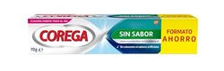 Corega Sem sabor, creme fixo para próteses dentárias, fixação forte o dia todo, sem zinco, 70 g