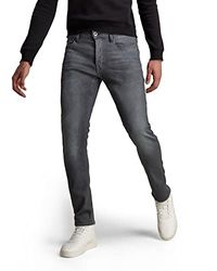 G-Star Raw 3301 Slim Jeans Jeans heren,Grijs,27W / 30L