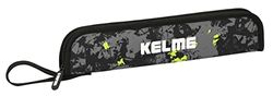 SAFTA KELME Jungle - Portaflauto, Portatodo, Alta Qualità, Massima Resistenza, Flauto, Strumento Musicale, 37 x 2 x 8 cm, Colore Nero, Lime/Grigio, Nero, Lime E Grigio, Estándar, Casual