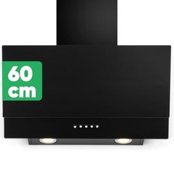 Hotte inclinée à LED Noir Bomann DU7607-G-Noir