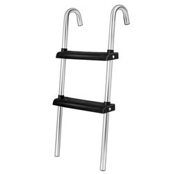 Ultrasport Trampoline-ladder 75 cm, antislip en extra stabiele ladder voor trampoline, universele ladder voor trampolines, trampolinetrappen, trap voor trampoline