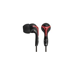 Esperanza EH123 cuffia Intraurale Auricolare Nero, Rosso