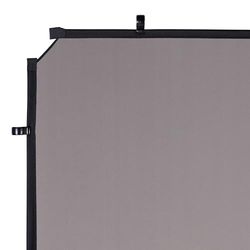 Manfrotto EzyFrame Cover per Fondale Pieghevole per Fotografia/Video Formato Large 2 x 2,3 m - Grigio - Ultraportatile - Ritratti di Famiglia/Pose d’Azione Dinamiche/di Moda/Commerciale - LB7955