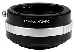 Fotodiox Lens Mount Adapter, Nikon G, DX Lens to Fujifilm X-Series Mirrorless Cameras Such as X-Pro1, X-E1, X-M1, e X-A1