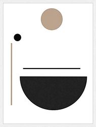 Liv Corday Frame + Print, Multi-Color, Large