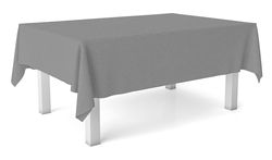 Martina Home Tablecloth Oilcloth TER 250X140 Grey