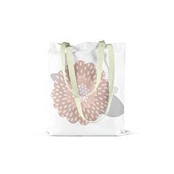 Bonamaison Printed Tote Bag, Reusable Grocery Bag, Shopping Bag, Machine Washable, Foldable, Canvas Cloth Bag with Handles, Size: 34x40 Cm