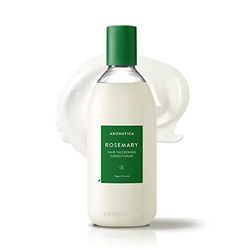 AROMATICA Après-shampoing épaississant au romarin, Vegan, stimulant la croissance, pour hommes et femmes, volumisant et purifiant -13.53 oz / 400 ml