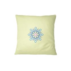 Bona Basics, Funda de cojín Decorativa,Decoración del hogar, para sofá, cafetería, Tamaño: 45X45 cm, Color: Amarillo Claro