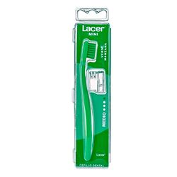 Lacer Mini escova dental de cor verde maçã, 1 unidad