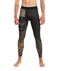 Venum VENUM-05079-228-S, Pantaloni a Compressione Unisex Adulto, Nero o Sabbia, S