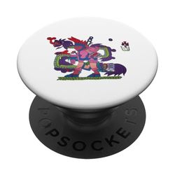 Camisa Azteca Dios Azteca Quetzalcoatl PopSockets PopGrip Adhesivo
