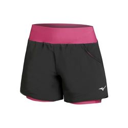 Mizuno Dames 2 in 1 4.5 korte shorts