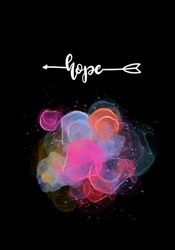 Classic - Basic Notebook Plain -100 pages Journal Diary |7x10 Inch| Hope.
