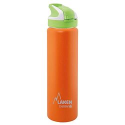 Laken Unisex – Volwassenen Thermoskan, TS7O Thermoskan, Oranje, 18/8-0,75 L