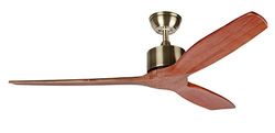 Orbegozo CF 98132 Plafondventilator met vleugels van natuurlijk hout, afstandsbediening, 132 cm diameter, 3 ventilatorsnelheden, 70 W