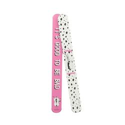 DISNEY VILLAINS - Limes à ongles CRUELLA X2 - Limes Double Face Emeri - Grain 180/320 - Idéales pour beauté des mains et manucure - Produit Officiel