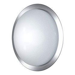 LEDVANCE Applique e Plafoniera LED con Ottica Cielo Stellato per Interni, Colore della Luce Variabile, Funzione Dimming e Luce Notturna Controllabile con Telecomando, Diametro 420mm,Orbis Tray Sparkle