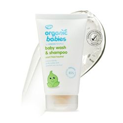 Organic Babies - Baby Wash & Shampoo - Fragrance/Scent Free - 150ml