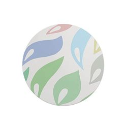 Questo Casa, Tapis de Souris Rond imprimé numérique avec Fond antidérapant pour Bureau et Maison Diamètre 22 cm