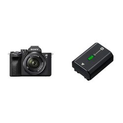 Sony Alpha 7 IV Kit Fotocamera Mirrorless Full-Frame 33 Mp Con Obiettivo Sony 28-70 Mm F3.5-5.6, Nero + Batteria NPFZ100