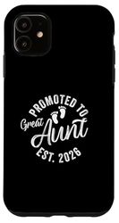 Promoted To Great Aunt 2026 Case for iPhone 11