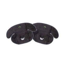 Huayao Piddle pad Car Seat Protector - Car Seat Saver Stroller Potty Pad, Baby Car Seat Cover, Car Seat Waterproof Liner for Potty Training Prevent Dipper Leaking 20x15 inch Black 2PCS(Black)