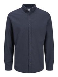 JACK & JONES Geruit overhemd voor mannen, regular fit, Ombre Blue/Detail:/Twisted, S