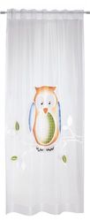 Albani Bufanda con Trabillas/búho/245 x 140 cm, carbón, 245 X 140 cm
